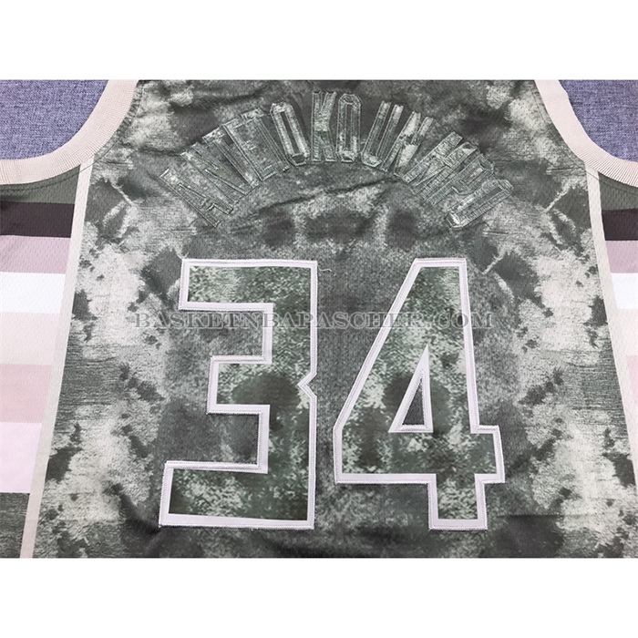 Maillot Milwaukee Bucks Giannis Antetokounmpo NO 34 Select Series 2023 Marron